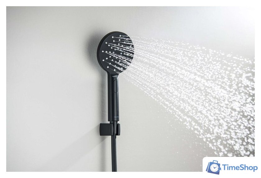 Душевой гарнитур  Aquatek Оберон AQ2033MB (черный матовый) - Изображение №4 — Интернет-магазин Time-Shop