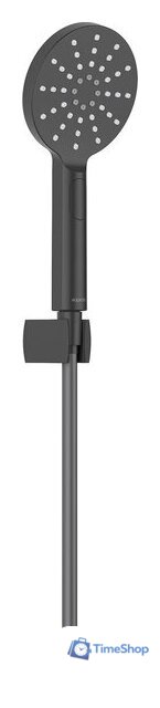 Душевой гарнитур  Aquatek Оберон AQ2033MB (черный матовый) - Изображение №1 — Интернет-магазин Time-Shop