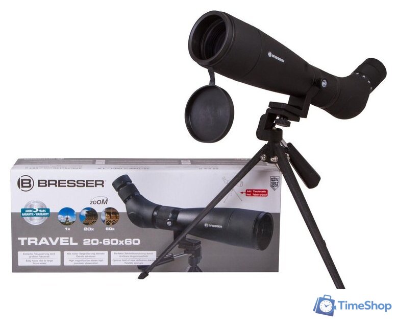 Подзорная труба Bresser Travel 20–60x60 73753 - Изображение №5 — Интернет-магазин Time-Shop