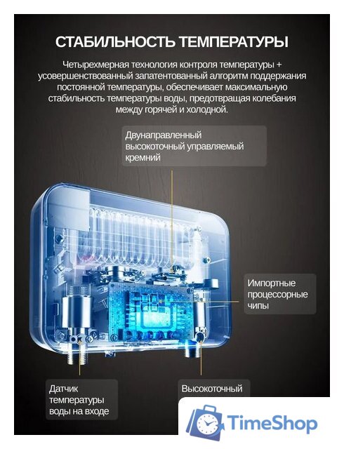 Проточный электрический водонагреватель Haier Grace-EI9 - Изображение №6 — Интернет-магазин Time-Shop