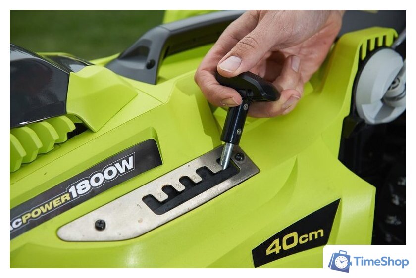 Газонокосилка Ryobi RLM18E40H - Изображение №10 — Интернет-магазин Time-Shop