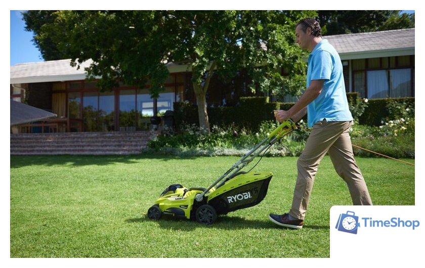 Газонокосилка Ryobi RLM18E40H - Изображение №7 — Интернет-магазин Time-Shop