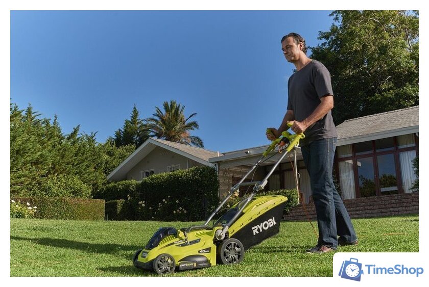 Газонокосилка Ryobi RLM18E40H - Изображение №6 — Интернет-магазин Time-Shop