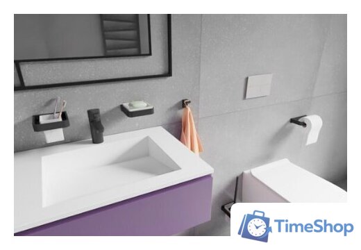 Набор для туалета Rubineta Edela 670115 (черный) - Изображение №13 — Интернет-магазин Time-Shop