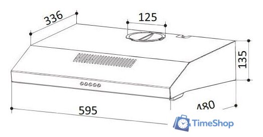 Кухонная вытяжка Exiteq EX-1486 (нержавеющая сталь) - Изображение №12 — Интернет-магазин Time-Shop