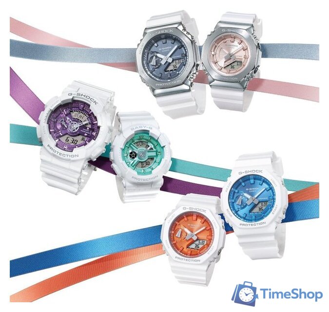 Наручные часы Casio G-Shock GM-2100WS-7A - Изображение №3 — Интернет-магазин Time-Shop