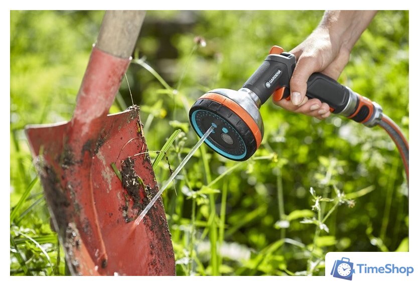 Распылитель Gardena Пистолет-распылитель для полива многофункциональный Premium - Изображение №7 — Интернет-магазин Time-Shop