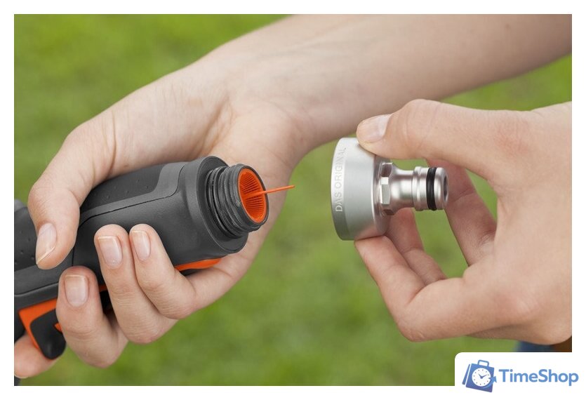 Распылитель Gardena Пистолет-распылитель для полива многофункциональный Premium - Изображение №8 — Интернет-магазин Time-Shop