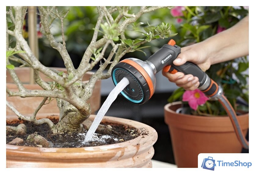 Распылитель Gardena Пистолет-распылитель для полива многофункциональный Premium - Изображение №5 — Интернет-магазин Time-Shop