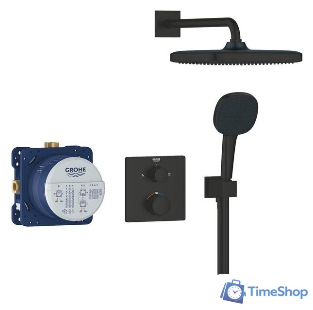 Душевая система  Grohe Vitalio Comfort 250 348822430 - Изображение №2 — Интернет-магазин Time-Shop