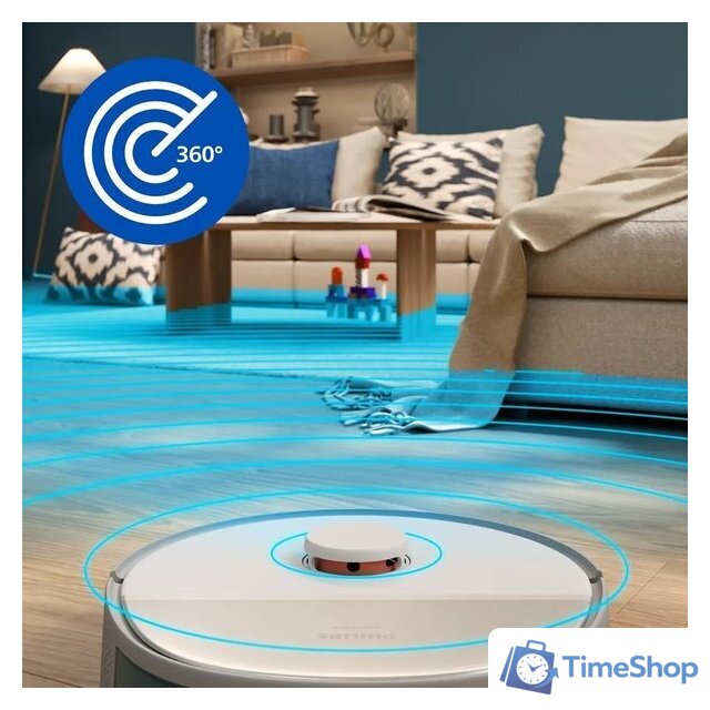 Робот-пылесос Philips Aqua 5000 XU5100/20 - Изображение №8 — Интернет-магазин Time-Shop