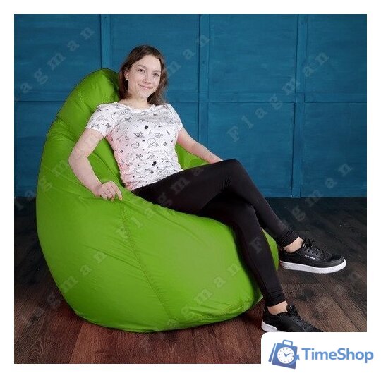 Кресло-мешок Flagman Груша Мега Г3.2-02 (салатовый) - Изображение №11 — Интернет-магазин Time-Shop