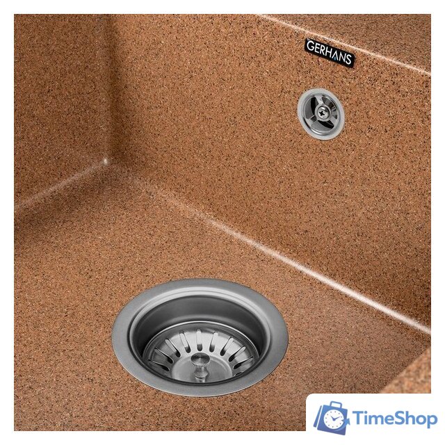Кухонная мойка Gerhans B27 (терракот) - Изображение №4 — Интернет-магазин Time-Shop