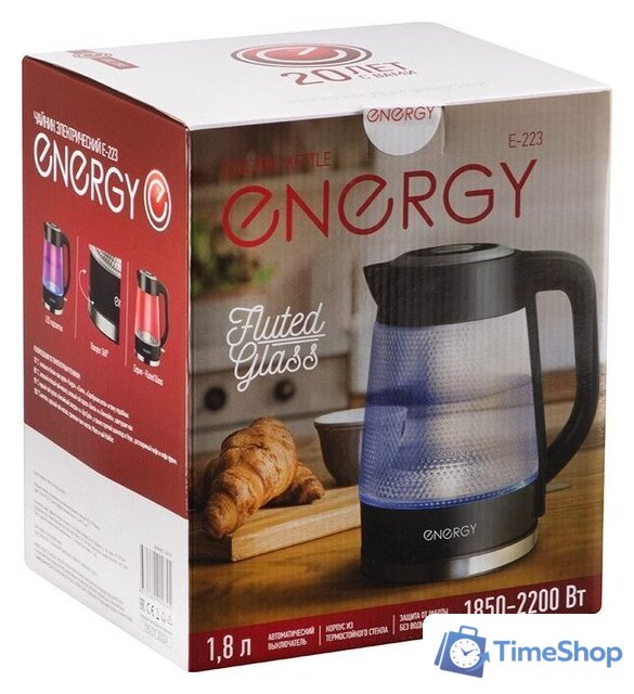 Электрический чайник Energy E-223 164161 - Изображение №5 — Интернет-магазин Time-Shop