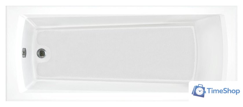 Ванна Cersanit Nature 150x70 64243 с сифоном Prime 64287 (сифон черный) - Изображение №1 — Интернет-магазин Time-Shop