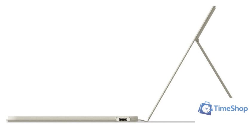 Чехол с клавиатурой Satechi OntheGo Bluetooth Keyboard with Stand ST-KOTGW-RU (песочный) - Изображение №4 — Интернет-магазин Time-Shop