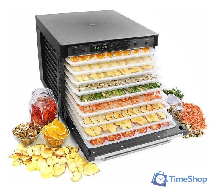Сушилка для овощей и фруктов Tribest Sedona Combo Rawfood SD-P9150 (пластиковые лотки) - Изображение №11 — Интернет-магазин Time-Shop