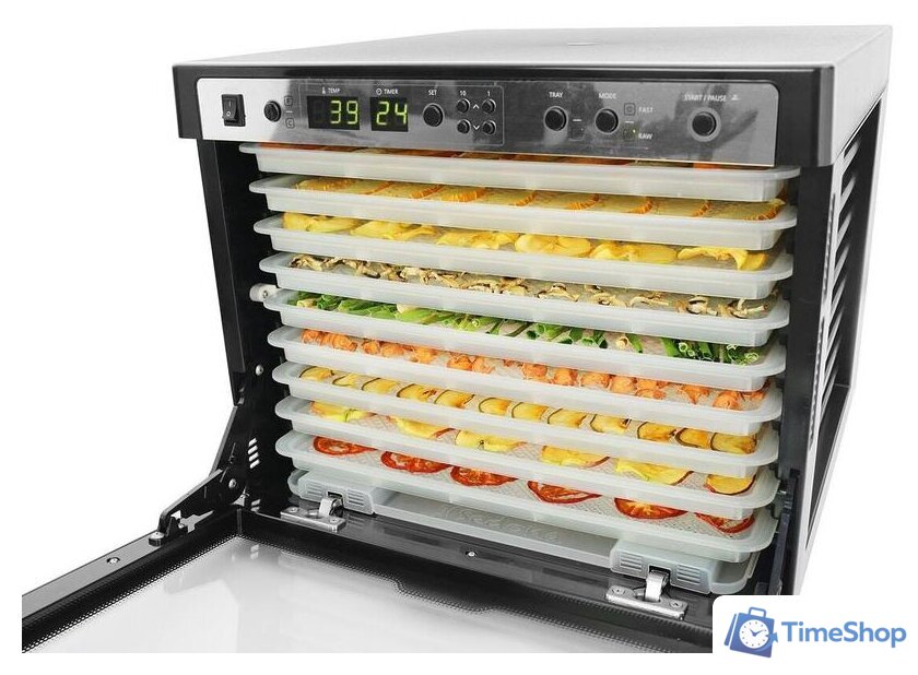 Сушилка для овощей и фруктов Tribest Sedona Combo Rawfood SD-P9150 (пластиковые лотки) - Изображение №7 — Интернет-магазин Time-Shop