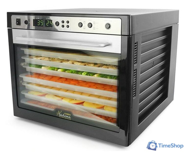 Сушилка для овощей и фруктов Tribest Sedona Combo Rawfood SD-P9150 (пластиковые лотки) - Изображение №4 — Интернет-магазин Time-Shop