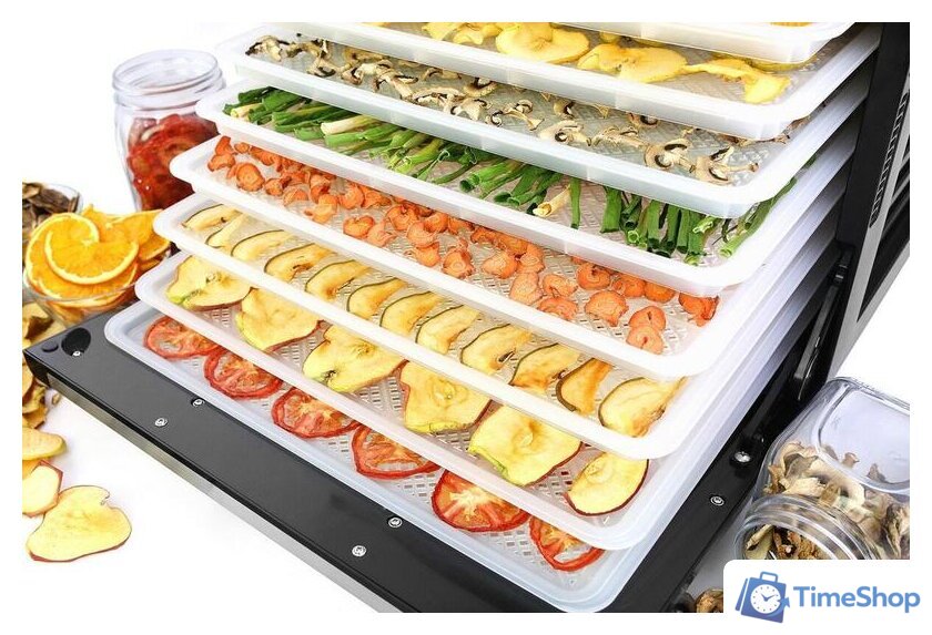 Сушилка для овощей и фруктов Tribest Sedona Combo Rawfood SD-P9150 (пластиковые лотки) - Изображение №10 — Интернет-магазин Time-Shop