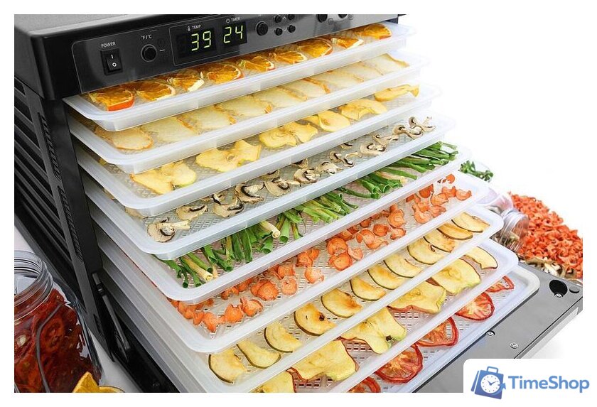 Сушилка для овощей и фруктов Tribest Sedona Combo Rawfood SD-P9150 (пластиковые лотки) - Изображение №12 — Интернет-магазин Time-Shop