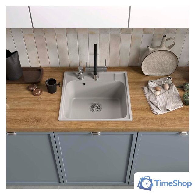 Кухонная мойка Reflexion Etude RF0353GR - Изображение №3 — Интернет-магазин Time-Shop