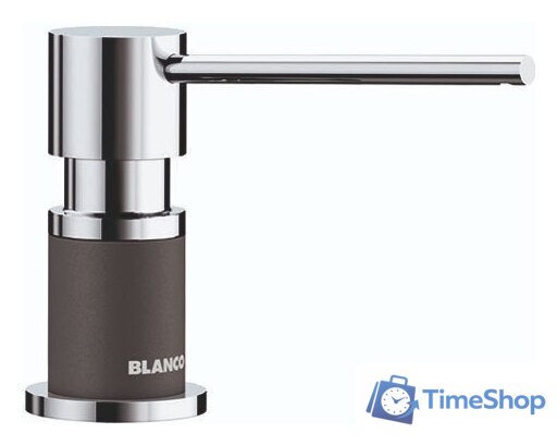 Дозатор для моющего средства Blanco Lato (хром/темная скала) - Изображение №1 — Интернет-магазин Time-Shop