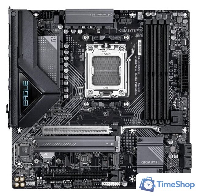 Материнская плата Gigabyte B850M Eagle WiFi6E - Изображение №1 — Интернет-магазин Time-Shop