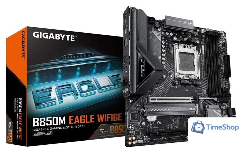 Материнская плата Gigabyte B850M Eagle WiFi6E - Изображение №4 — Интернет-магазин Time-Shop