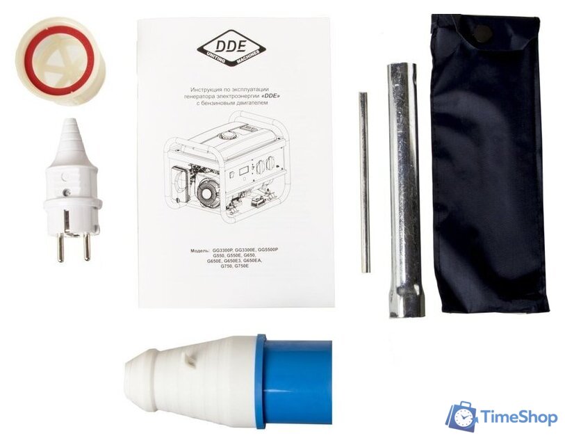 Бензиновый генератор DDE G550E - Изображение №6 — Интернет-магазин Time-Shop