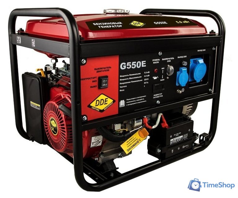 Бензиновый генератор DDE G550E - Изображение №1 — Интернет-магазин Time-Shop