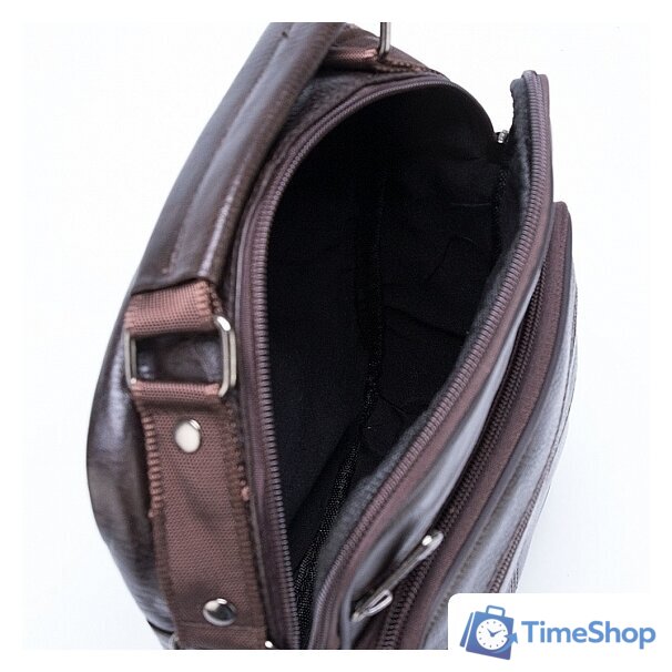 Сумка Poshete 252-8101-DBW (коричневый) - Изображение №13 — Интернет-магазин Time-Shop