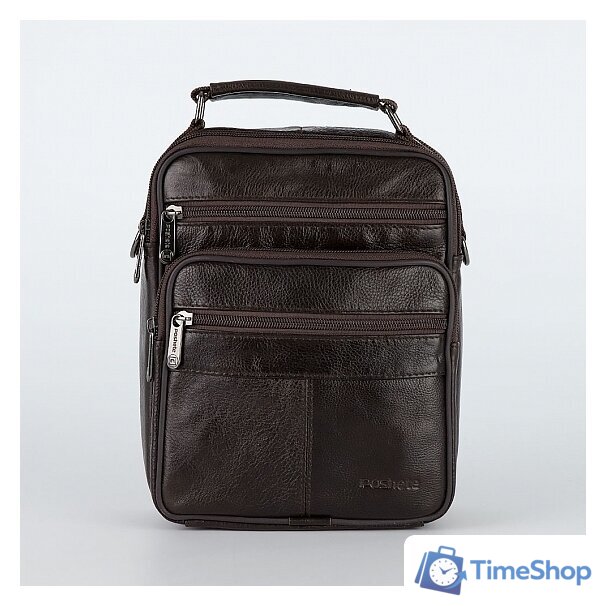 Сумка Poshete 252-8101-DBW (коричневый) - Изображение №10 — Интернет-магазин Time-Shop