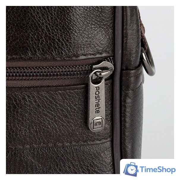 Сумка Poshete 252-8101-DBW (коричневый) - Изображение №14 — Интернет-магазин Time-Shop