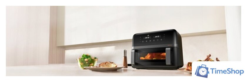 Аэрогриль (аэрофритюрница) Mova AeroChef FD20 Pro (черный) - Изображение №2 — Интернет-магазин Time-Shop