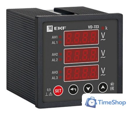 Вольтметр EKF PROxima VD-723 - Изображение №1 — Интернет-магазин Time-Shop