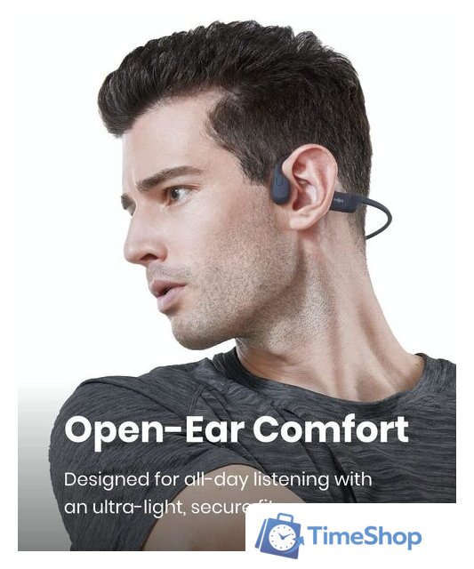 Наушники Shokz OpenRun (черный) - Изображение №2 — Интернет-магазин Time-Shop