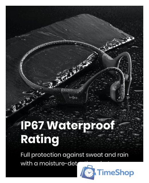 Наушники Shokz OpenRun (черный) - Изображение №5 — Интернет-магазин Time-Shop