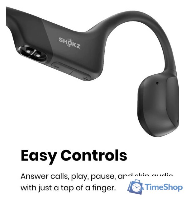 Наушники Shokz OpenRun (черный) - Изображение №8 — Интернет-магазин Time-Shop