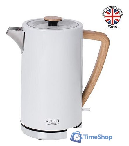 Электрический чайник Adler AD 1347W - Изображение №1 — Интернет-магазин Time-Shop
