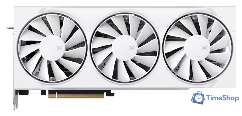 Видеокарта XFX Swift AMD Radeon RX 9070 XT White Triple Fan Gaming Edition RX-97TSWF3W9 - Изображение №1 — Интернет-магазин Time-Shop