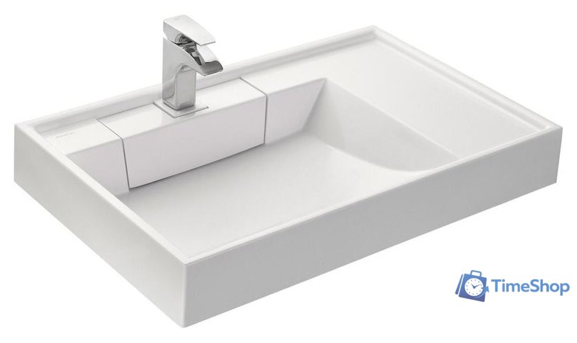 Умывальник Акватон Рейн 80 1A72113KRW010 - Изображение №3 — Интернет-магазин Time-Shop
