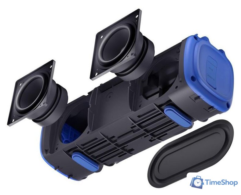 Беспроводная колонка Xiaomi Mi Portable 16W (синий, международная версия) - Изображение №4 — Интернет-магазин Time-Shop