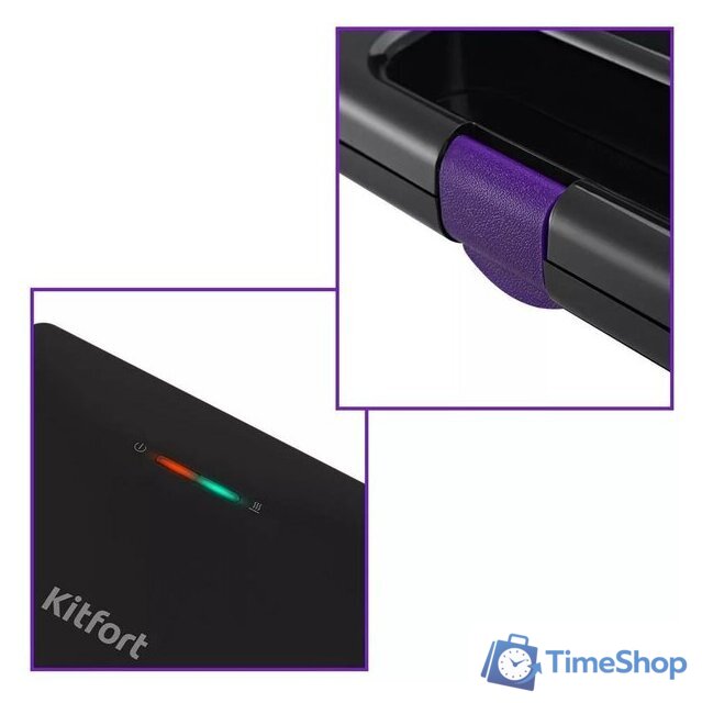Вафельница Kitfort KT-3611 - Изображение №4 — Интернет-магазин Time-Shop