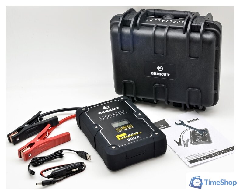 Портативное пусковое устройство Беркут JSC-600C - Изображение №5 — Интернет-магазин Time-Shop