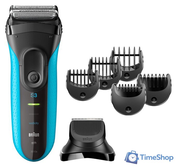 Электробритва Braun Series 3 Shave&Style 3010BT Wet&Dry - Изображение №1 — Интернет-магазин Time-Shop
