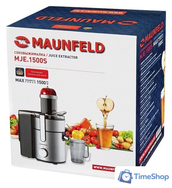 Соковыжималка MAUNFELD MJE.1500S - Изображение №9 — Интернет-магазин Time-Shop