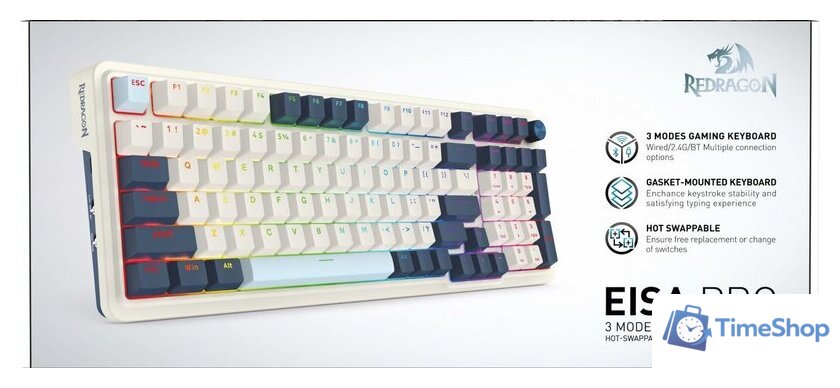 Клавиатура Redragon Eisa Pro (Redragon Red) - Изображение №7 — Интернет-магазин Time-Shop