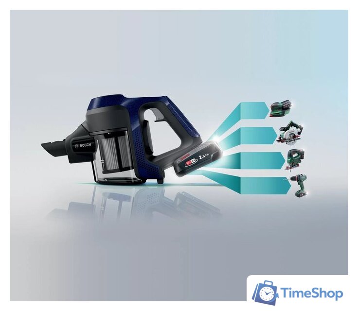Пылесос Bosch Series 6 BBS611MAT - Изображение №3 — Интернет-магазин Time-Shop