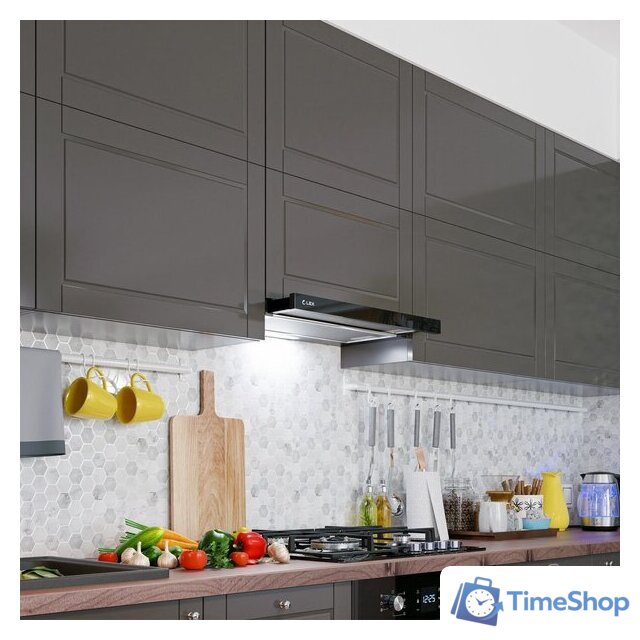 Кухонная вытяжка LEX Hide 500 (черный) - Изображение №6 — Интернет-магазин Time-Shop